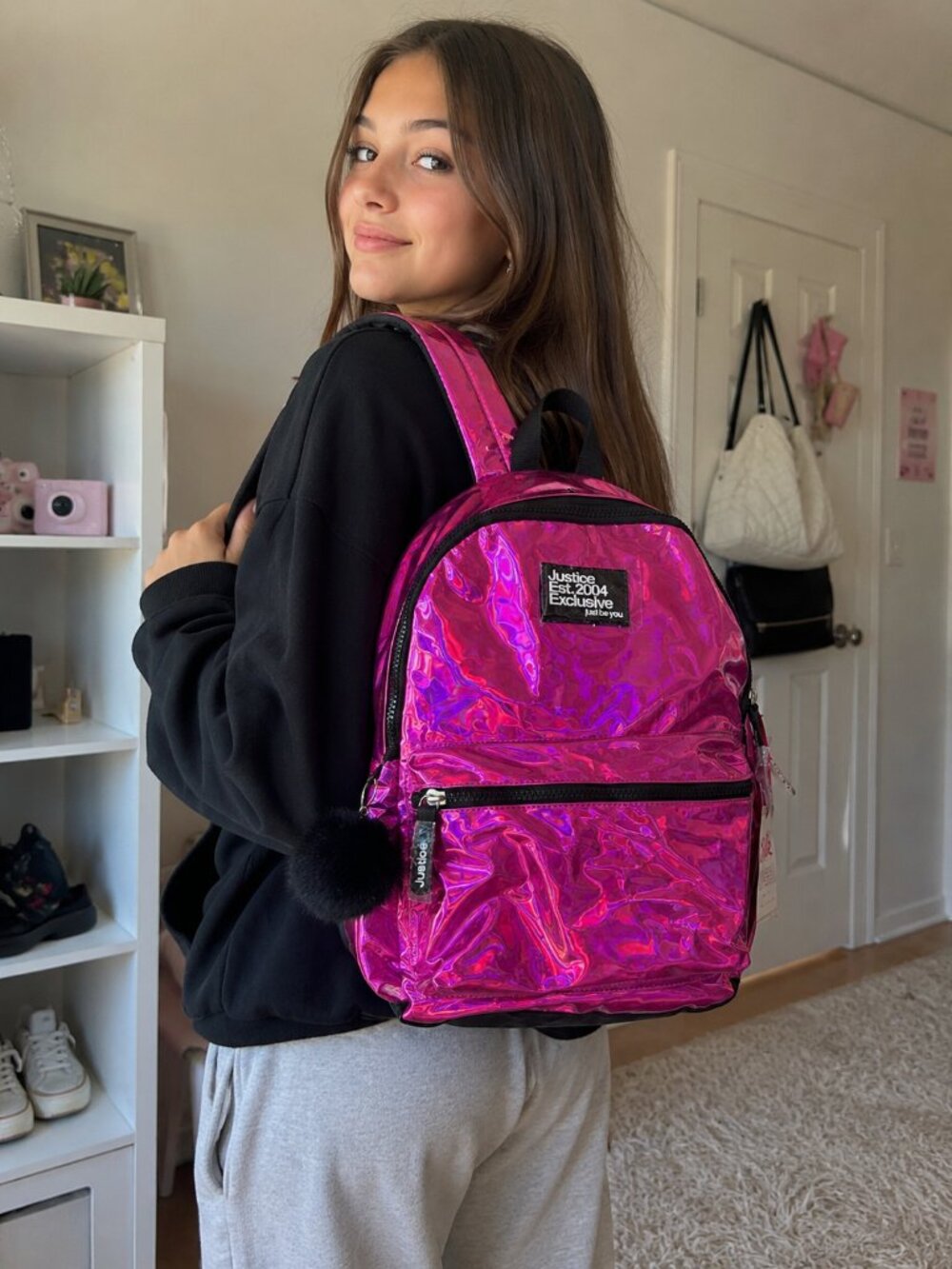 Justice Girl's laptop backpack